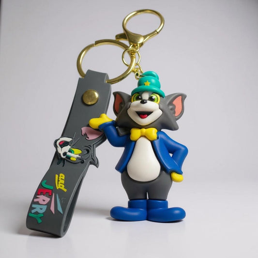 Toytopia Universe™ Cartoon Cat Keychain