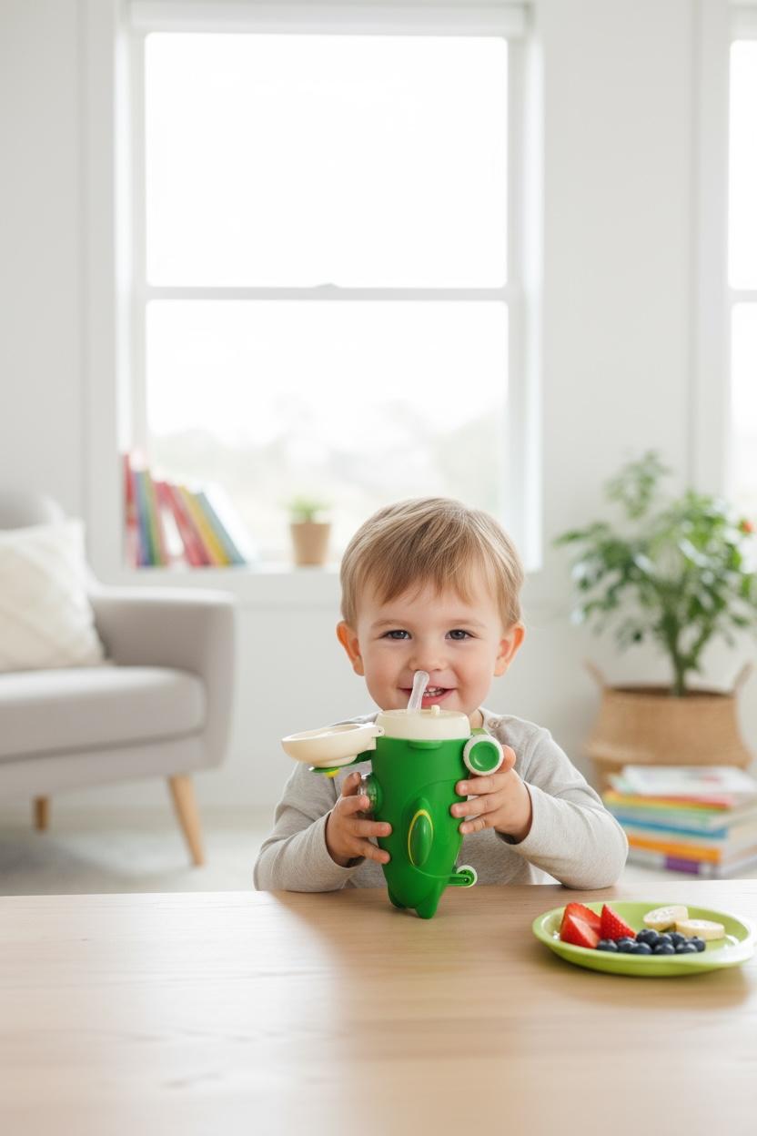 Toytopia Universe ✈️ Airplane Water Bottle – Fun & Cute Hydration for Kids