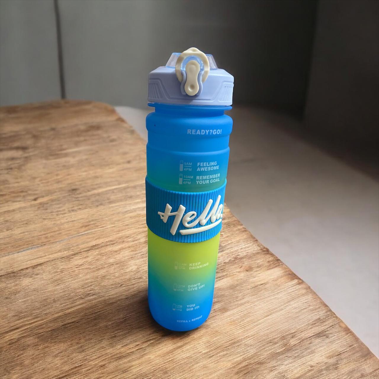 Toytopiya Universe Motivational Time-Marker Water Bottle