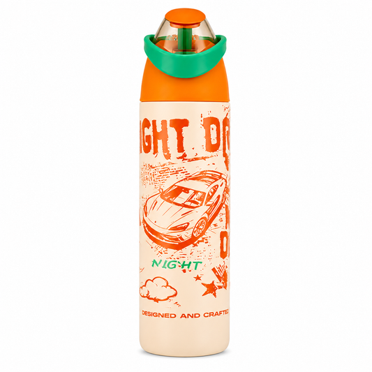 Toytopia Universe Premium Kids Stainless Steel Water Bottle 700ml | SUS 316 Stainless Steel | Double Wall Vacuum Insulated | Leak Proof Sipper Bottle | BPA Free | School & Sports Bottle