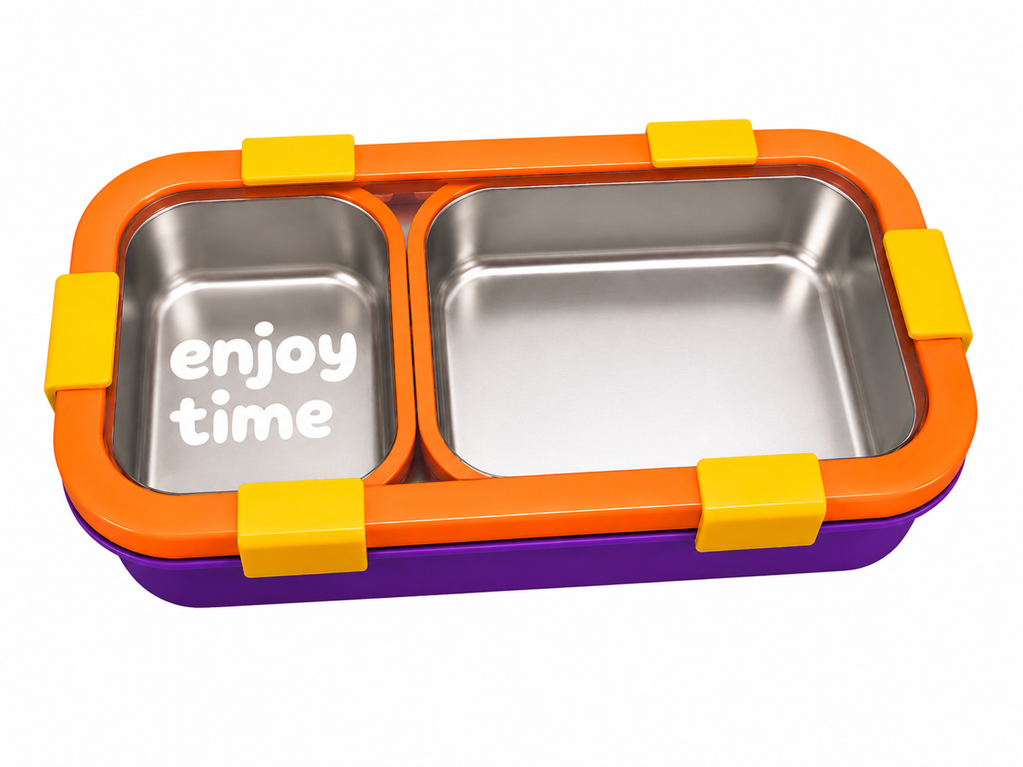 1000ml Stainless Steel Kids Lunch Box with Spoon & Fork – Leak Resistant Bento Lunch Container for School, Office & Travel