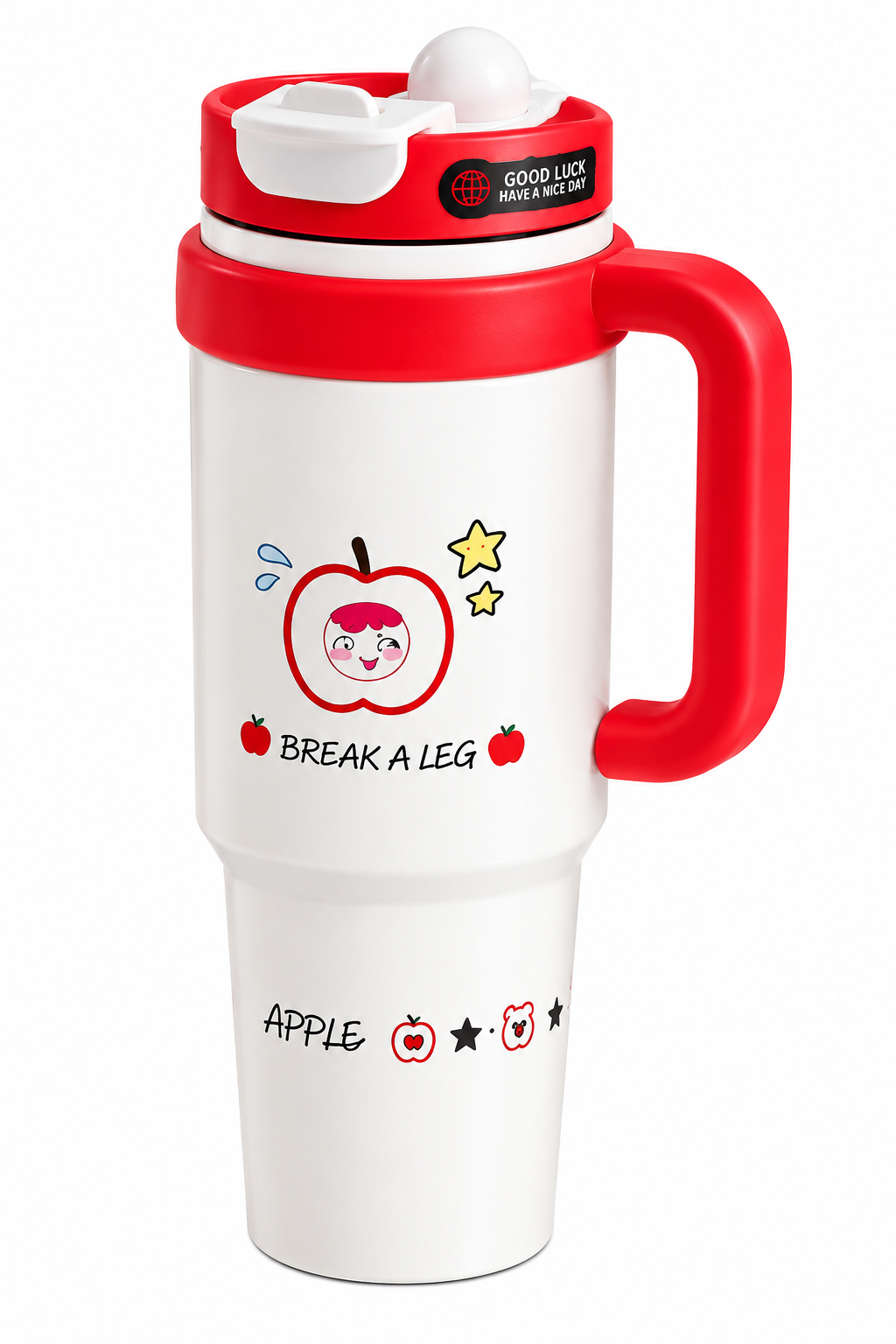 ToyTopia Universe 1000 ML Insulated Stainless Steel Water Bottle with Handle