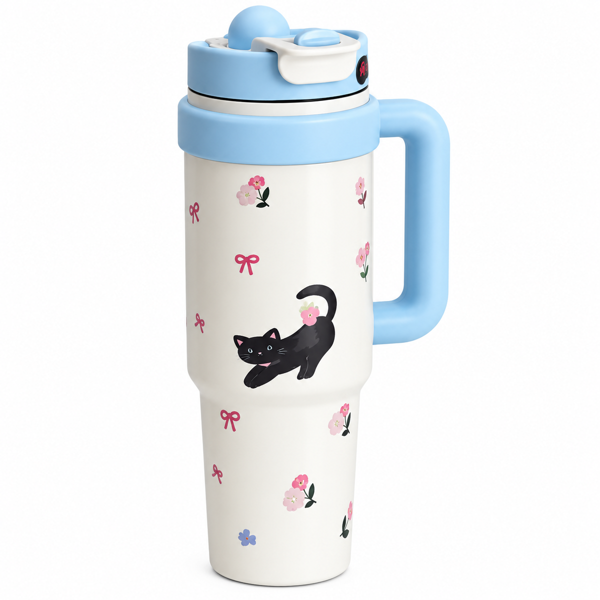 ToyTopia Universe 1000 ML Insulated Stainless Steel Water Bottle with Handle