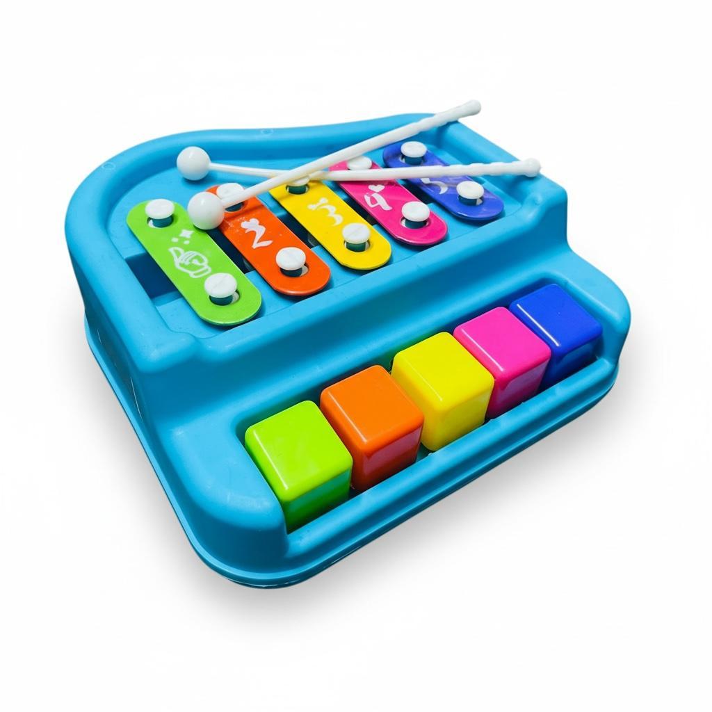 Kids Musical Xylophone Piano Toy – 2 in 1 Learning Music Toy for Toddlers