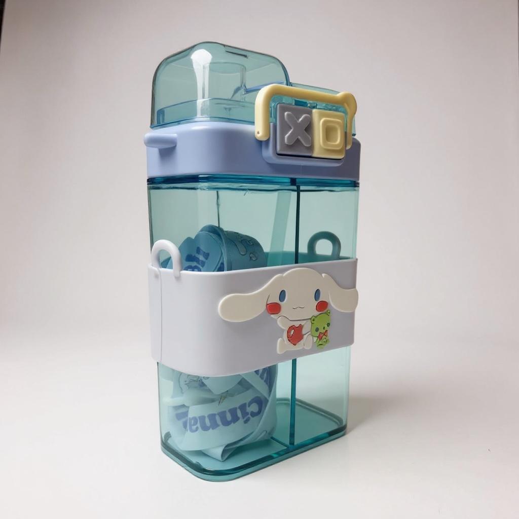 Toytopiya Universe Double Compartment Cartoon Water Bottle for Kids